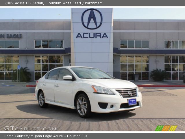 2009 Acura TSX Sedan in Premium White Pearl