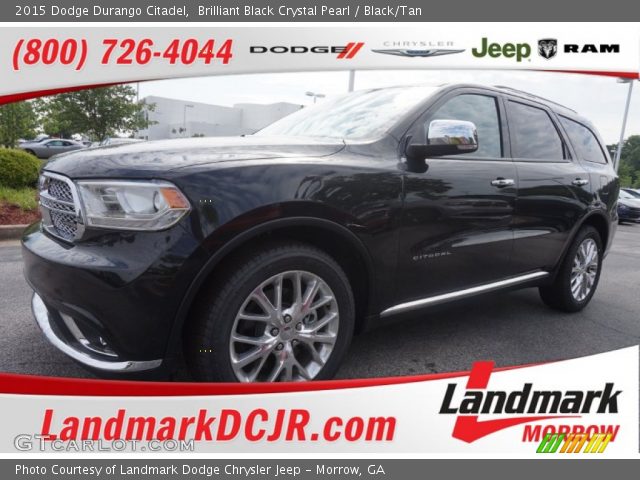 2015 Dodge Durango Citadel in Brilliant Black Crystal Pearl