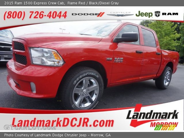 2015 Ram 1500 Express Crew Cab in Flame Red