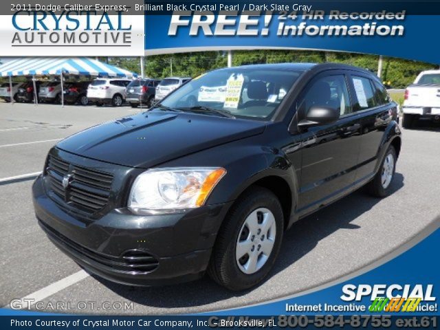2011 Dodge Caliber Express in Brilliant Black Crystal Pearl