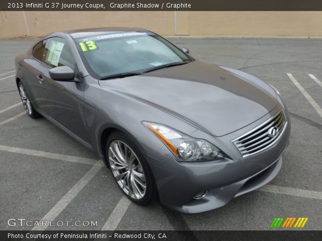 2013 Infiniti G 37 Journey Coupe in Graphite Shadow