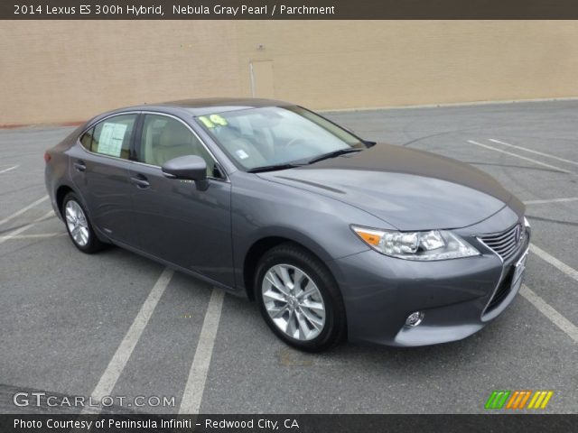 2014 Lexus ES 300h Hybrid in Nebula Gray Pearl