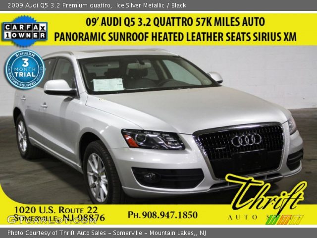 2009 Audi Q5 3.2 Premium quattro in Ice Silver Metallic
