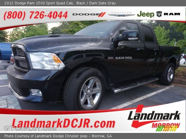 2012 Dodge Ram 1500 Sport Quad Cab in Black