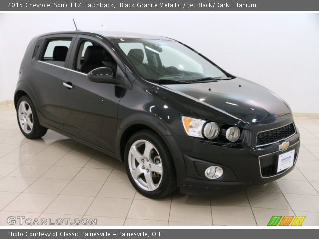 2015 Chevrolet Sonic LTZ Hatchback in Black Granite Metallic