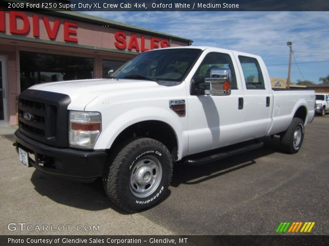 2008 Ford F250 Super Duty XL Crew Cab 4x4 in Oxford White