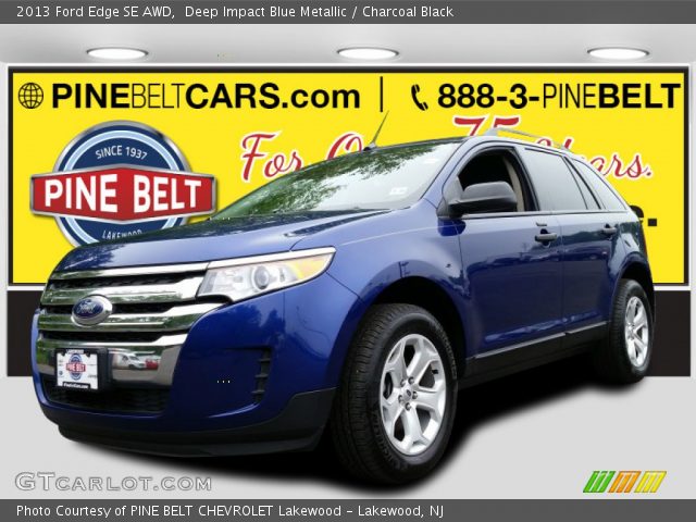 2013 Ford Edge SE AWD in Deep Impact Blue Metallic