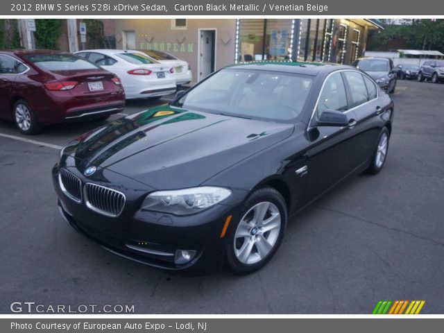 2012 BMW 5 Series 528i xDrive Sedan in Carbon Black Metallic