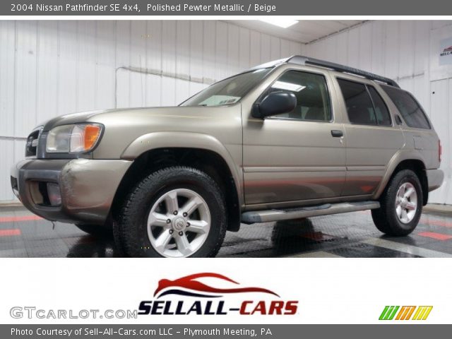 2004 Nissan Pathfinder SE 4x4 in Polished Pewter Metallic