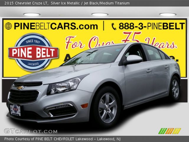 2015 Chevrolet Cruze LT in Silver Ice Metallic
