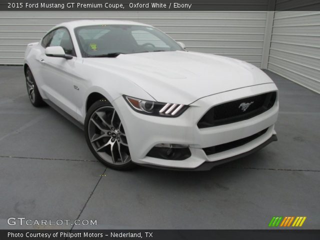 2015 Ford Mustang GT Premium Coupe in Oxford White
