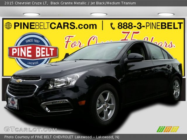 2015 Chevrolet Cruze LT in Black Granite Metallic