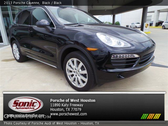 2013 Porsche Cayenne  in Black