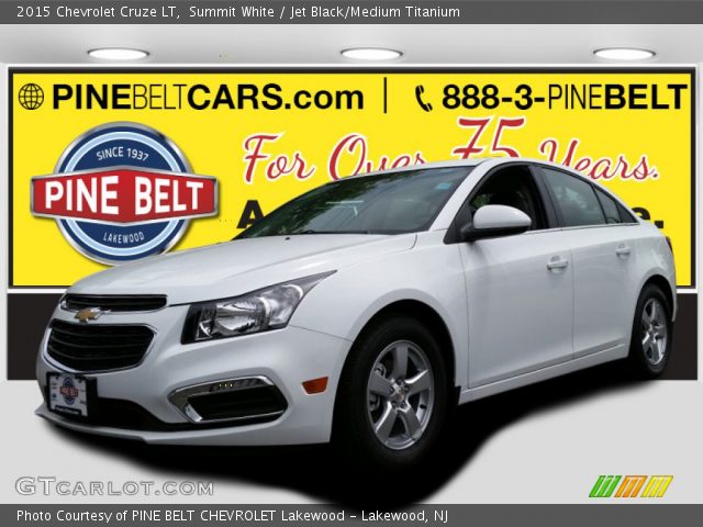 2015 Chevrolet Cruze LT in Summit White