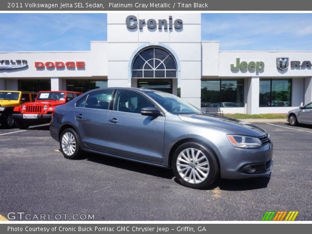2011 Volkswagen Jetta SEL Sedan in Platinum Gray Metallic