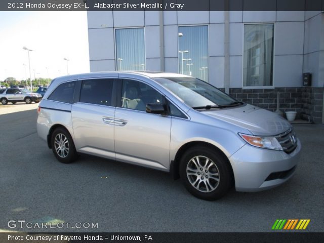 2012 Honda Odyssey EX-L in Alabaster Silver Metallic