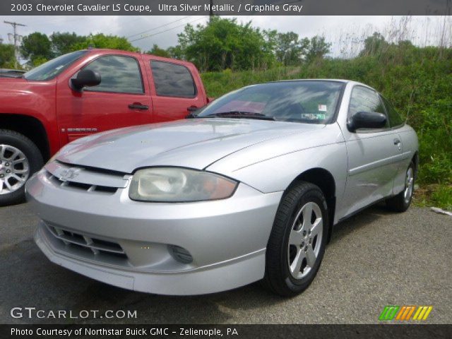 2003 Chevrolet Cavalier LS Coupe in Ultra Silver Metallic