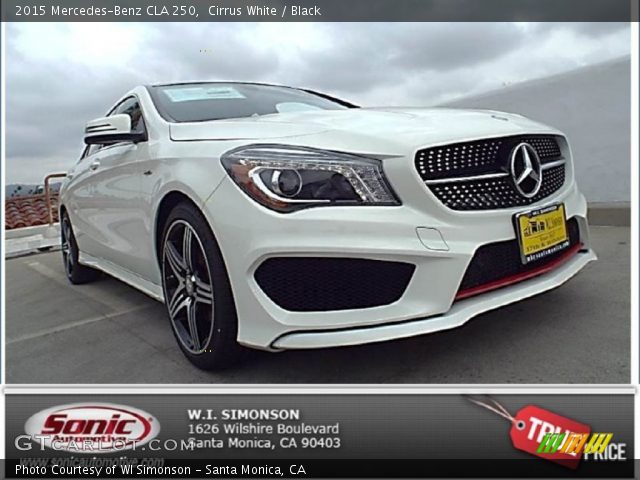 2015 Mercedes-Benz CLA 250 in Cirrus White