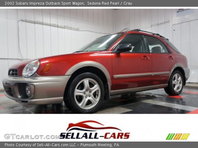 2002 Subaru Impreza Outback Sport Wagon in Sedona Red Pearl