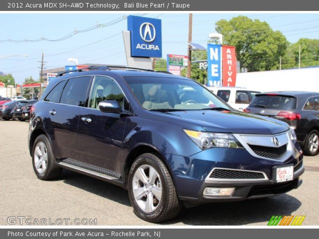 2012 Acura MDX SH-AWD Technology in Bali Blue Pearl
