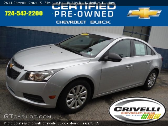 2011 Chevrolet Cruze LS in Silver Ice Metallic