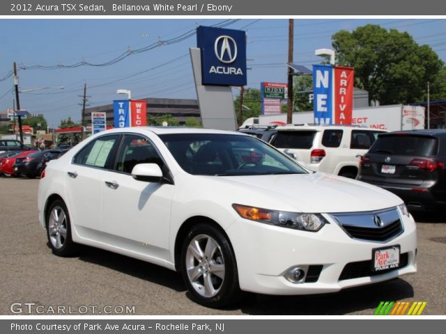2012 Acura TSX Sedan in Bellanova White Pearl