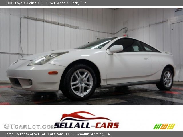 2000 Toyota Celica GT in Super White