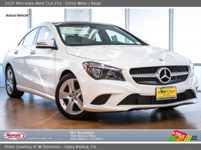 2015 Mercedes-Benz CLA 250 in Cirrus White