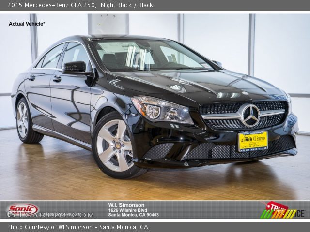 2015 Mercedes-Benz CLA 250 in Night Black