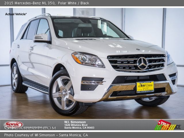 2015 Mercedes-Benz ML 350 in Polar White