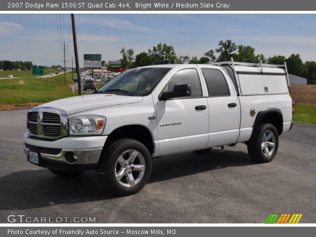 2007 Dodge Ram 1500 ST Quad Cab 4x4 in Bright White