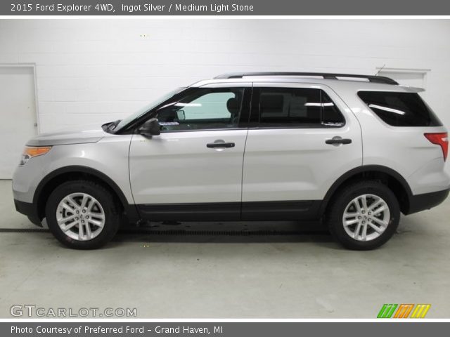 2015 Ford Explorer 4WD in Ingot Silver