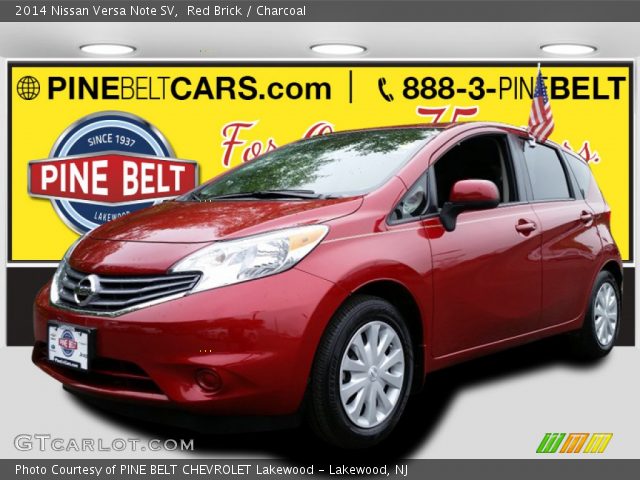2014 Nissan Versa Note SV in Red Brick