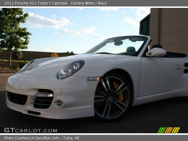 2011 Porsche 911 Turbo S Cabriolet in Carrara White
