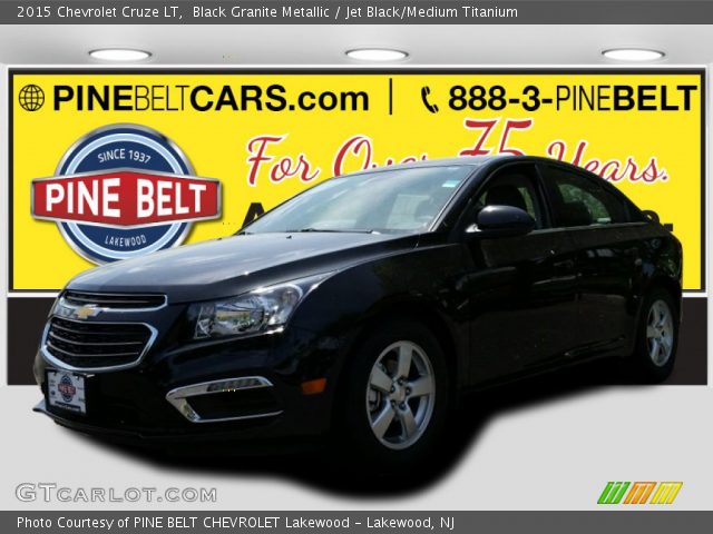 2015 Chevrolet Cruze LT in Black Granite Metallic