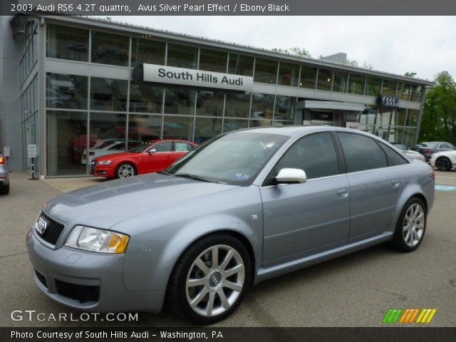 2003 Audi RS6 4.2T quattro in Avus Silver Pearl Effect