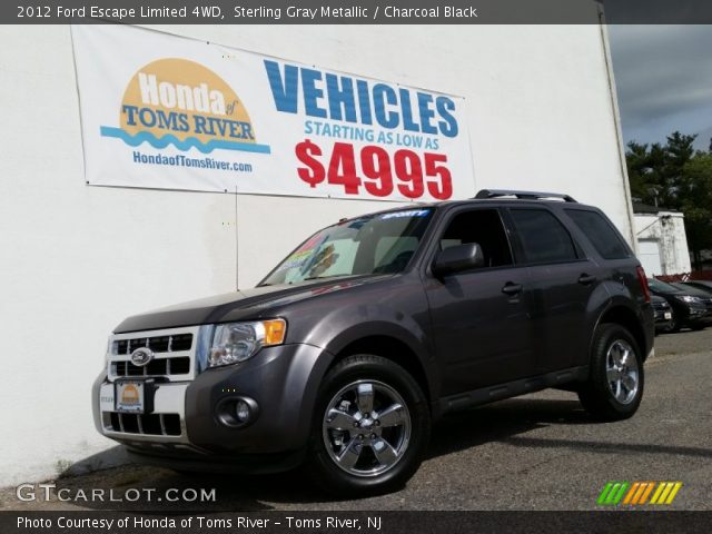 2012 Ford Escape Limited 4WD in Sterling Gray Metallic