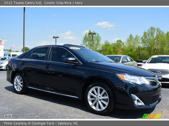 2012 Toyota Camry XLE in Cosmic Gray Mica