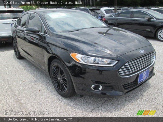 2016 Ford Fusion SE in Shadow Black