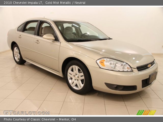 2010 Chevrolet Impala LT in Gold Mist Metallic