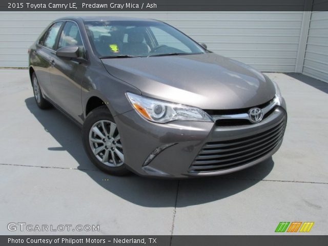 2015 Toyota Camry LE in Predawn Gray Mica