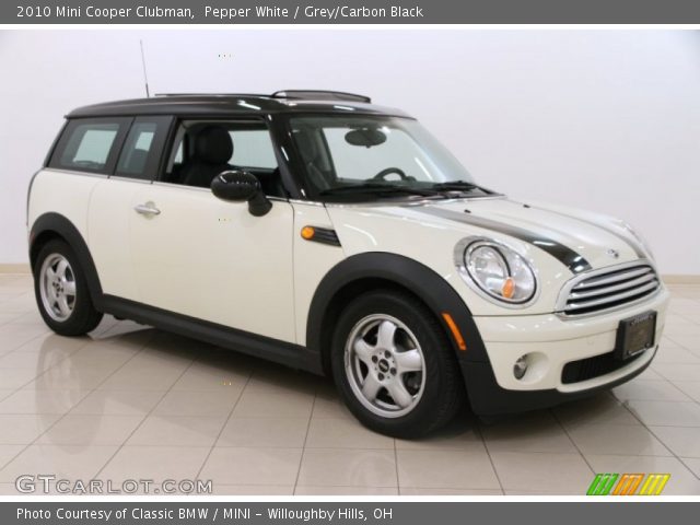 2010 Mini Cooper Clubman in Pepper White