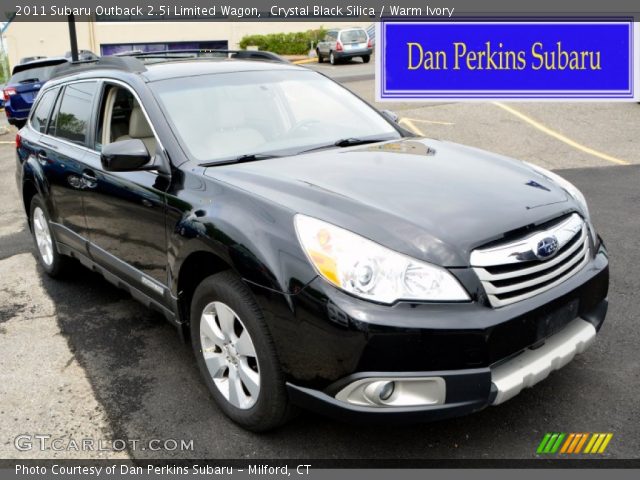 2011 Subaru Outback 2.5i Limited Wagon in Crystal Black Silica