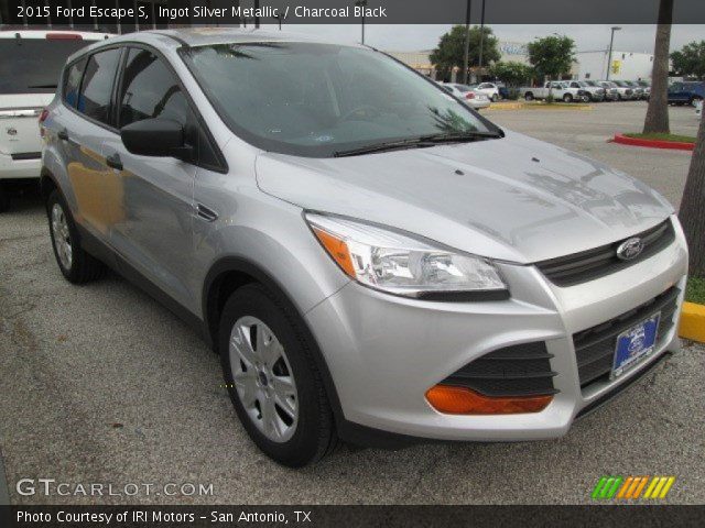 2015 Ford Escape S in Ingot Silver Metallic