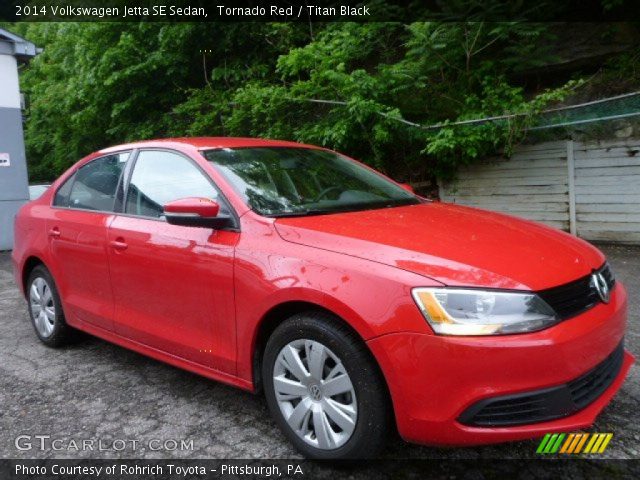 2014 Volkswagen Jetta SE Sedan in Tornado Red