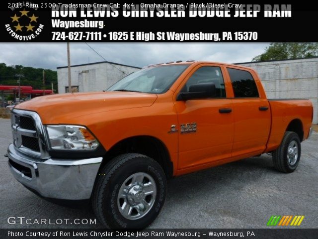 2015 Ram 2500 Tradesman Crew Cab 4x4 in Omaha Orange