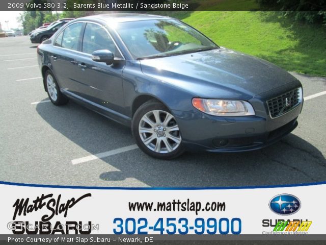 2009 Volvo S80 3.2 in Barents Blue Metallic