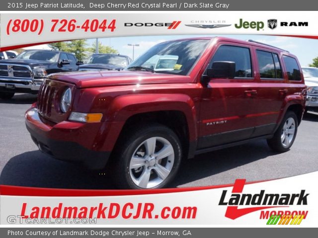 2015 Jeep Patriot Latitude in Deep Cherry Red Crystal Pearl
