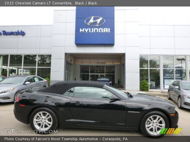 2015 Chevrolet Camaro LT Convertible in Black