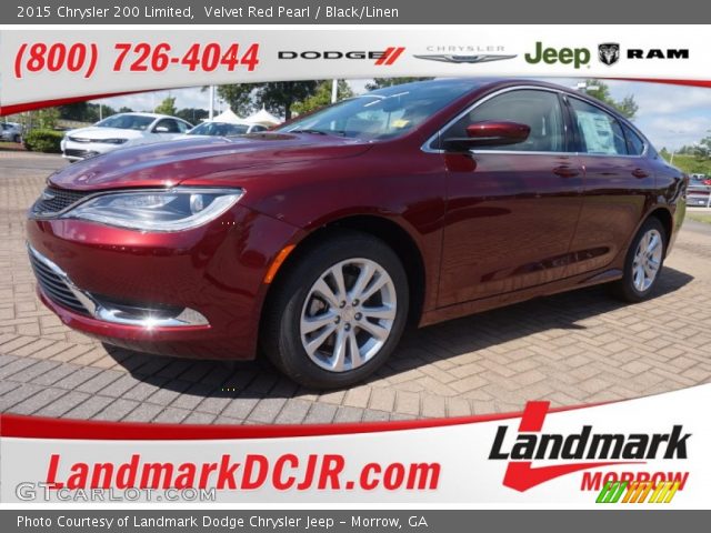 2015 Chrysler 200 Limited in Velvet Red Pearl